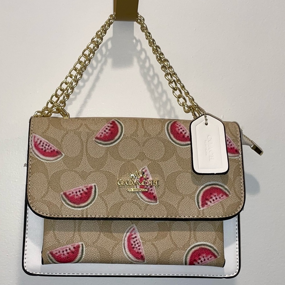 Coach inspire Watermelon Crossbody Bag